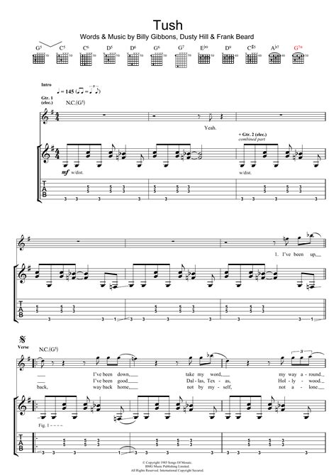 ZZ Top Chords & Tabs for Guitar, Ukulele, Bass, Drums at。